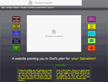 Tablet Screenshot of jesus-is-the-answer.com